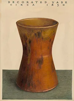 Vase, c. 1936. Creator: John Matulis