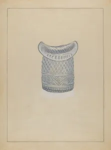 Amantea Nicholas Gallery: Vase, c. 1936. Creator: Nicholas Amantea