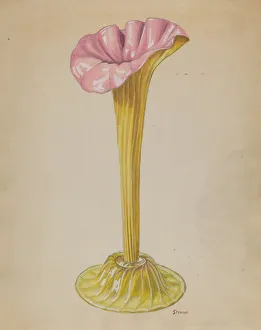 Vase, c. 1936. Creator: Robert Stewart