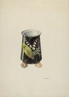 Vase, c. 1937. Creator: Gerald Transpota