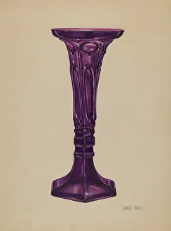 Vase, c. 1937. Creator: Janet Riza