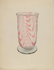 Vase, c. 1940. Creator: Alvin Shiren