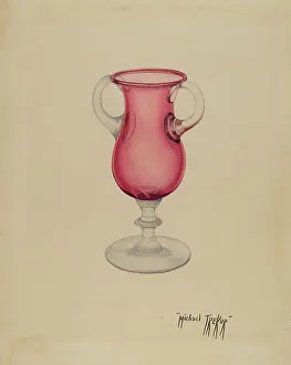 Vase, c. 1940. Creator: Michael Trekur