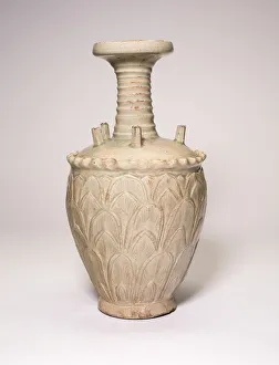 Spouted Prints: Vase with Cup-Shaped Mouth and Five Spouts... Northern Song dynasty