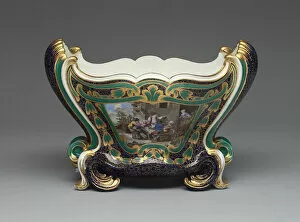 Vase (Cuvette Mahon), Sèvres, c. 1760. Creators: Sèvres Porcelain Manufactory