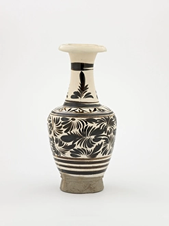 Stoneware Prints: Vase, date unknown. Creator: Unknown