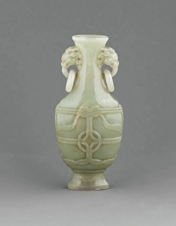 Designs Prints: Vase, date unknown. Creator: Unknown