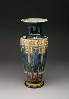 Faience Gallery: Vase, England, 1893. Creator: Royal Doulton