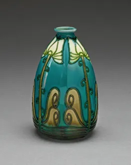 Mintons Prints: Vase, England, c. 1900. Creator: Minton