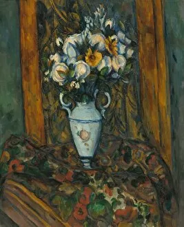 Cezanne Collection: Vase of Flowers, 1900 / 1903. Creator: Paul Cezanne