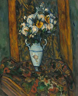 Vase of Flowers, 1900 / 1903. Creator: Paul Cezanne