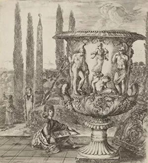 Artemis Collection: The Vase of the Medici, 1656. Creator: Stefano della Bella