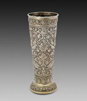 Silver Gilt Prints: Vase, Russia, 1899 / 1900. Creator: Ovchinnikov Firm