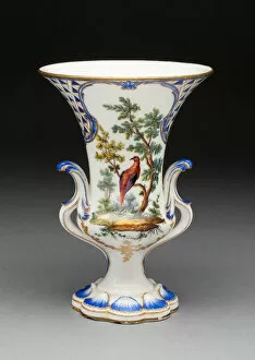 Vase, Sèvres, c. 1760. Creators: Sèvres Porcelain Manufactory