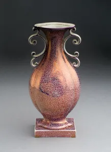 Lustreware Prints: Vase, Staffordshire, c. 1810. Creator: Staffordshire Potteries