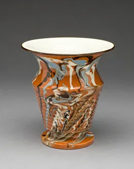 Vase, Staffordshire, c. 1810. Creator: Staffordshire Potteries