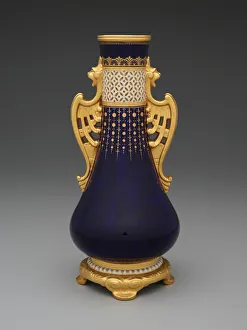 Mintons Prints: Vase, Stoke-on-Trent, 1890. Creator: Minton
