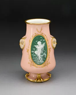 Vase, Stoke on Trent, 1880/90. Creator: Minton