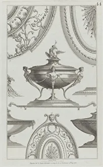 Busts Prints: Vases and Vessels, nos. 248-254 ('Designs for Various Ornaments)