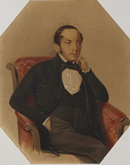Gouache On Paper Gallery: Vasily Petrovich Zubkov (1799-1862), 1846