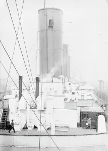 VATERLAND funnels, between c1910 and c1915. Creator: Bain News Service