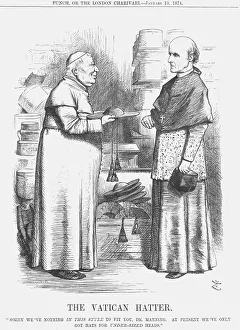 The Vatican Hatter, 1874. Artist: Joseph Swain