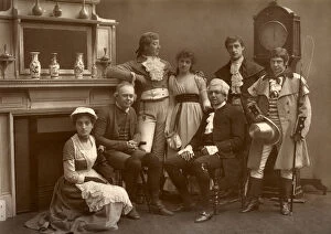 Barraud Gallery: The Vaudeville Company in The Road to Ruin, at the Vaudeville Theatre, London, 1886. Artist: Barraud