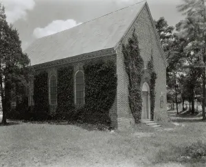 Vauter's Church, Loretto vic. Essex County, Virginia, 1930. Creator: Frances Benjamin Johnston