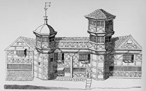 Intelligence Service Prints: Vaux Hall Manor House, c1813, (1912)
