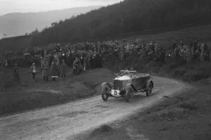Bend Prints: Vauxhall 30-98 of Humphrey Cook competing in the Caerphilly Hillclimb, Wales, 1922