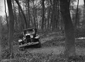 Chilterns Prints: Vauxhall Cadet at the Standard Car Owners Club Southern Counties Trial