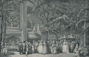 Pleasure Garden Prints: Vauxhall Gardens, 1785, (1920)