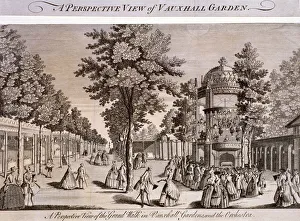 Vauxhall Gardens, Lambeth, London, c1750