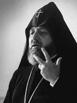 Vazgen I, Surpreme Patriarch and Catholicos of All Armenians. Artist: Anonymous Vazgen I, Surpreme Patriarch and Catholicos of All Armenians. Artist: Anonymous