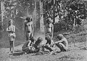 Alfred William Amandus Plate Gallery: Veddahs or Wild Men, c1890, (1910). Artist: Alfred William Amandus Plate