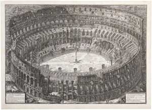 Veduta dell Anfiteatro Flavio detto il Colosseo, 1776. Creator: Piranesi