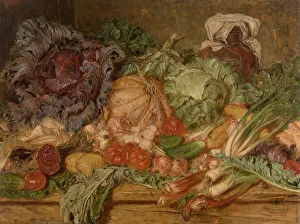 Assorted Prints: Vegetables, 1886. Creator: Willem Linnig II