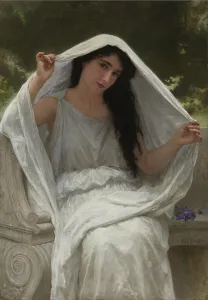William Adolphe 1825 1905 Prints: Veil. Artist: Bouguereau, William-Adolphe (1825-1905)