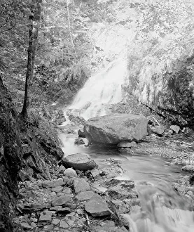 Veil Falls, Ossipee Mount Park, Lake Winnipesaukee, N.H. c1906. Creator: Unknown