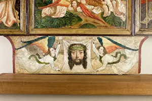 Relic Prints: Veil of St Veronica Held by Two Angels
