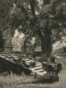 In the Veitshochheim Park, 1931. Artist: Kurt Hielscher