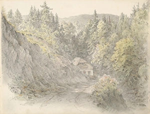 1875 Prints: Velden valley, 1875. Creator: Karoly Lajos Libay