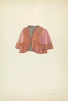 Ladys Prints: Velvet Bolero for Women, c. 1937. Creator: Syrena Swanson
