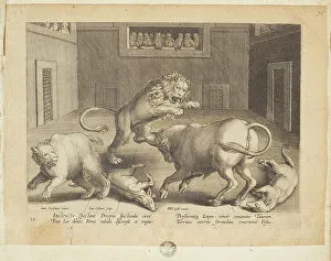 Observing Prints: Venationes ferarum, avium, piscium (Hunts of wild animals)