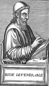 The Venerable Bede (c673-735), Anglo-Saxon theologian, scholar and historian, c1584 The Venerable Bede (c673-735), Anglo-Saxon theologian, scholar and historian, c1584