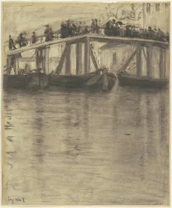 Vail Eugene Lawrence Prints: Venetian Bridge, c. 1900-1920. Creator: Eugene Laurent Vail
