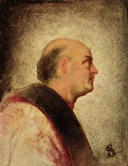 Anticipation Prints: Venetian Dignitary-Copy of a fragment of the painting 'The Fisherman Presenting the Ring
