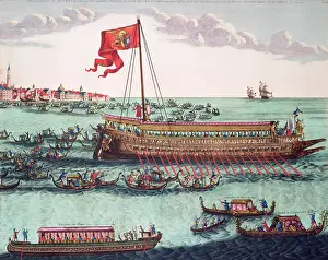 Regatta Prints: The Venetian Doge's State Galley