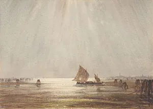 Ziem Prints: Venetian fishing boat, n. d Creator: Felix Francois Georges Philibert Ziem