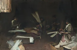 Venetian Glass Workers, 1880/82. Creator: John Singer Sargent Venetian Glass Workers, 1880/82. Creator: John Singer Sargent